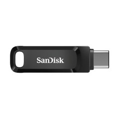SanDisk Ultra Dual Drive 128GB - Versatile USB Type-A & Type-C | High-Speed Transfer, Stylish Black and Silver Design